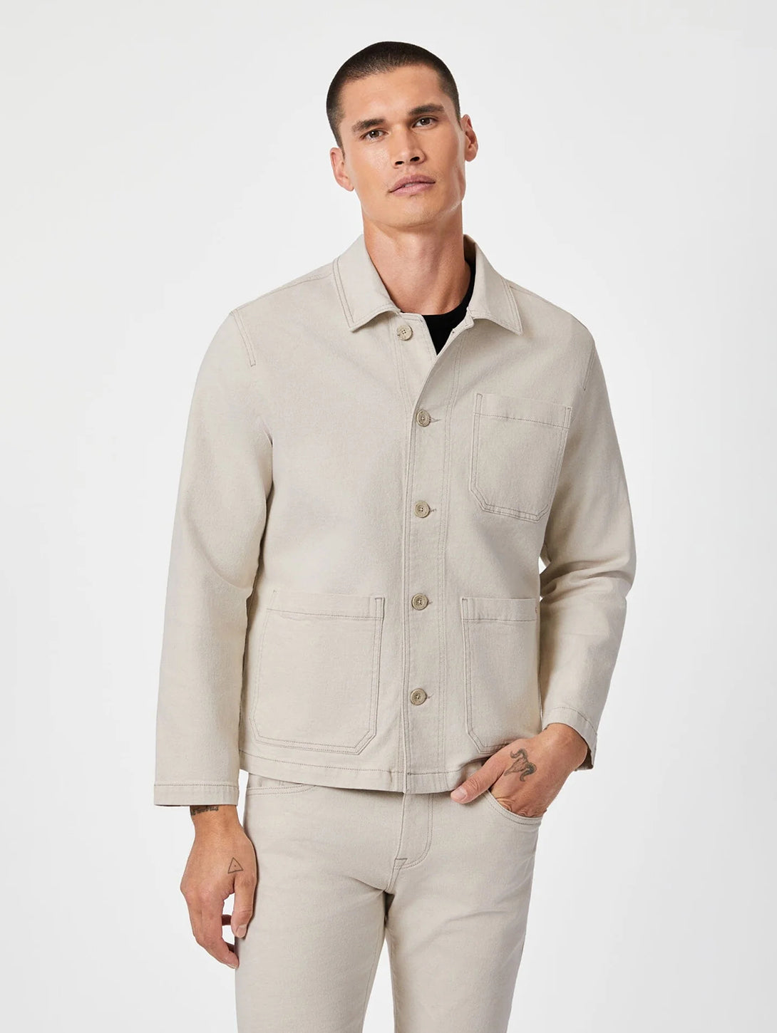 REID SHIRT - SAGE GLASS WHITE – Rails