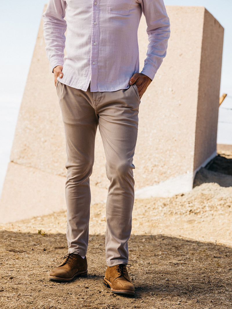 The Axe Denit Chino - Sand Beige-HIROSHI KATO-Over the Rainbow