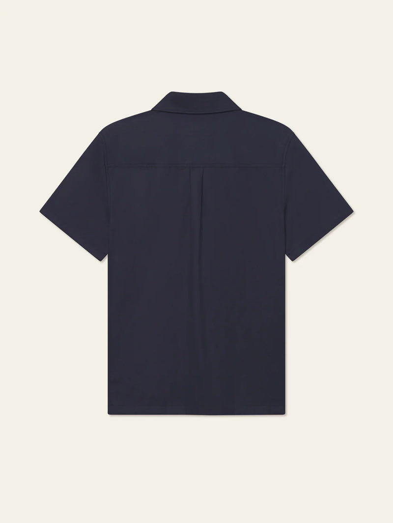 Kingsley AOE Short Sleeve Shirt - Dark Navy-LES DEUX-Over the Rainbow