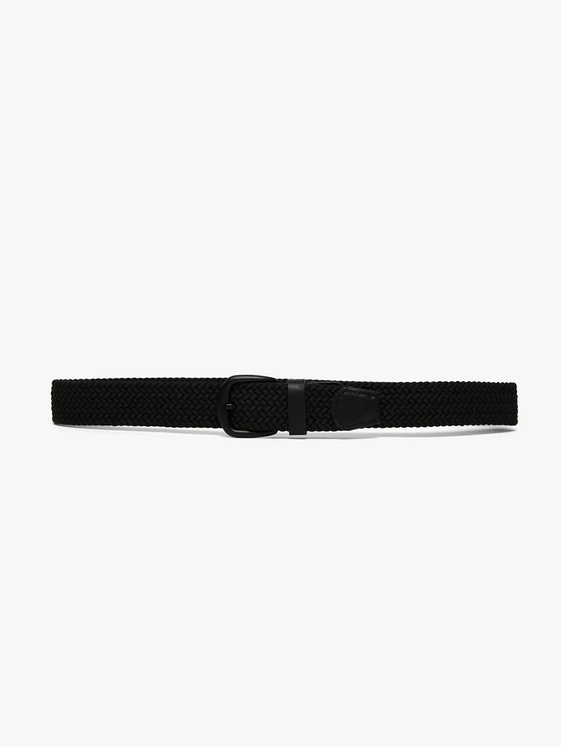 Braided Elastic Belt - Black-34 HERITAGE-Over the Rainbow