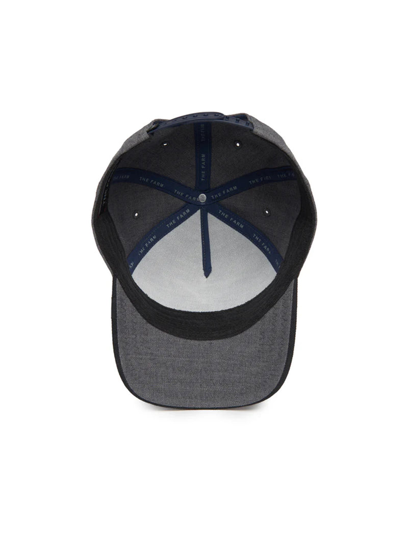 The Goat Field 100 Trucker Hat - Navy-GOORIN BROTHERS-Over the Rainbow