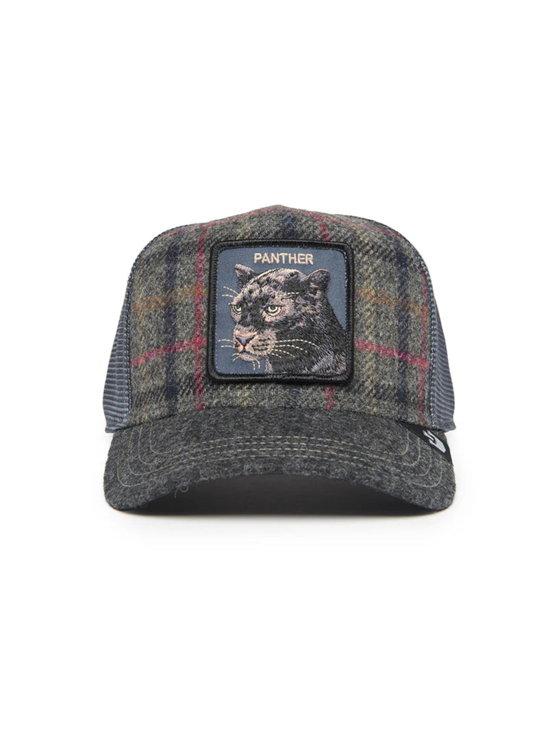 The Moon Panther Trucker Hat - Navy-GOORIN BROTHERS-Over the Rainbow