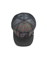 The Moon Panther Trucker Hat - Navy-GOORIN BROTHERS-Over the Rainbow