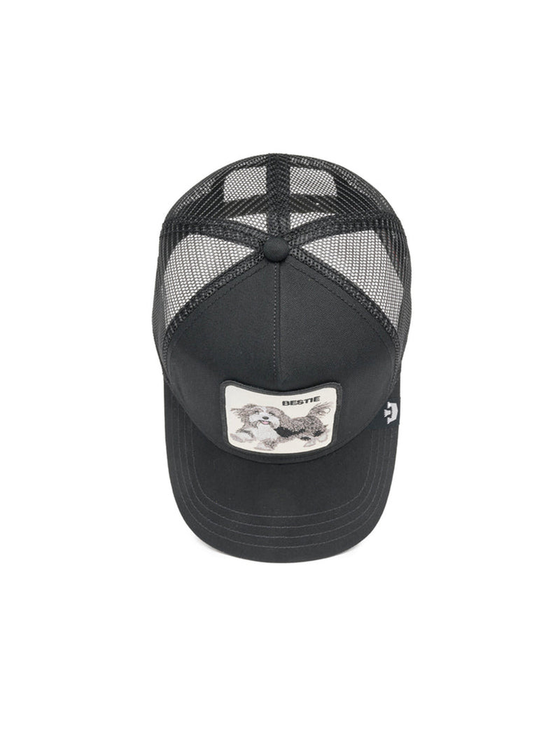 The Bestie Dog Trucker Hat - Black-GOORIN BROTHERS-Over the Rainbow