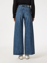 Siena Wide Jean - Dark Used Classic Blue-Mavi-Over the Rainbow