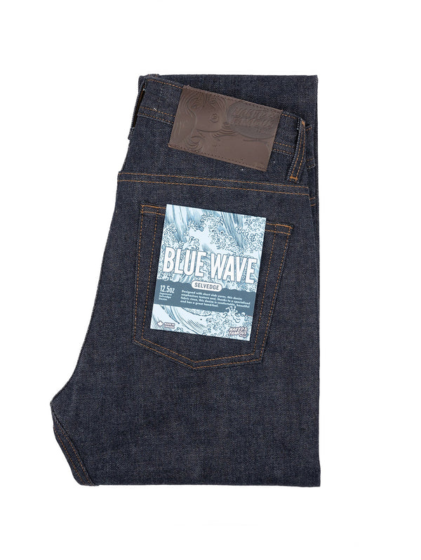 Weird Guy Jean - Blue Wave Selvedge-Naked & Famous-Over the Rainbow