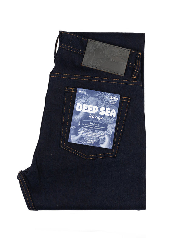 Weird Guy Jean - Deep Sea Selvedge-Naked & Famous-Over the Rainbow