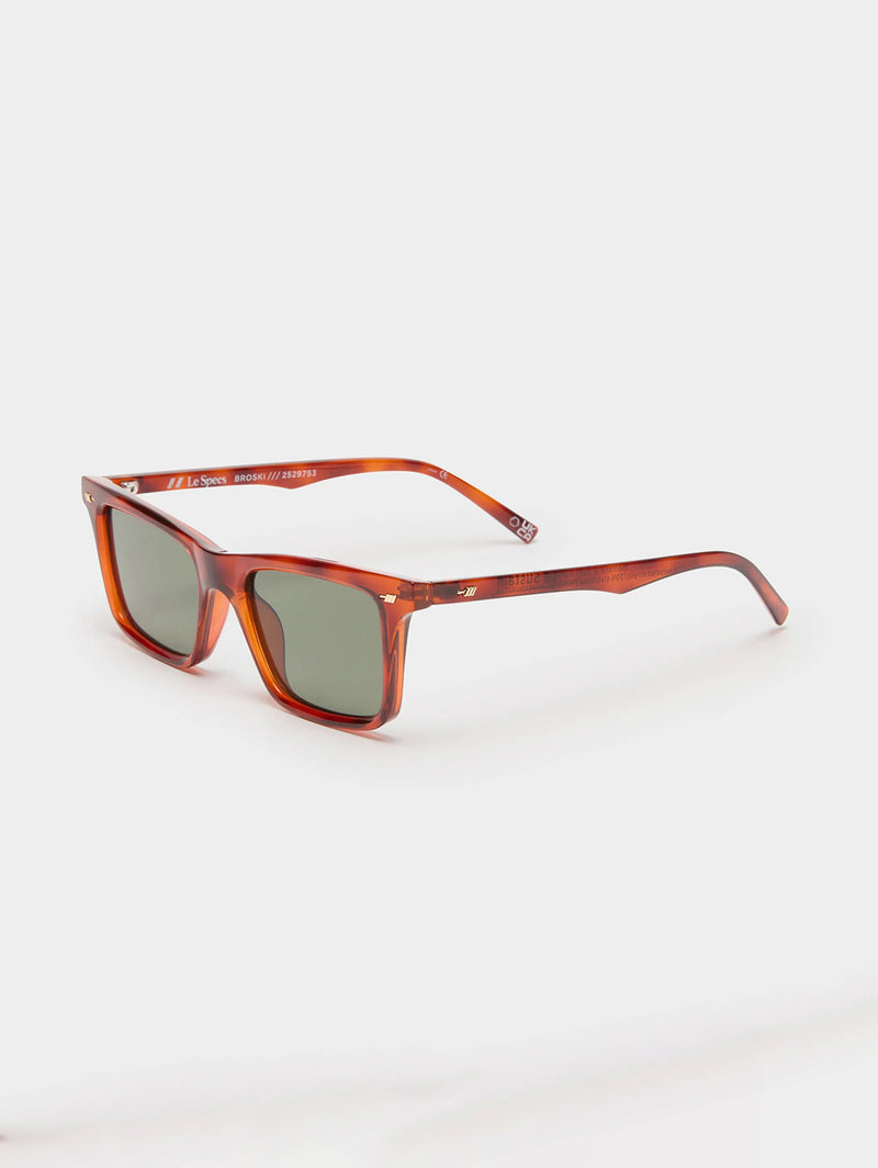 Broski Sunglasses - Toffee Tort Khaki Mono-LE SPECS-Over the Rainbow