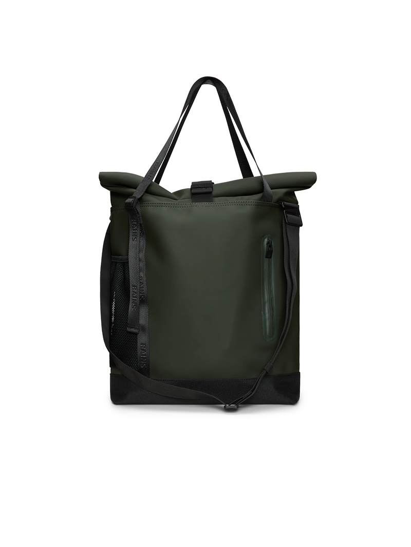 Trail Rolltop Tote Bag - Green-Rains-Over the Rainbow