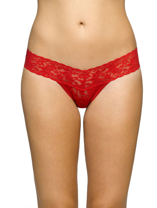 Low Rise Thong - Red-Hanky Panky-Over the Rainbow