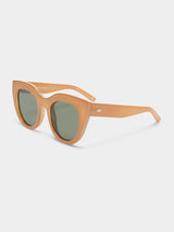 Air Heart Sunglasses - Caramel-LE SPECS-Over the Rainbow