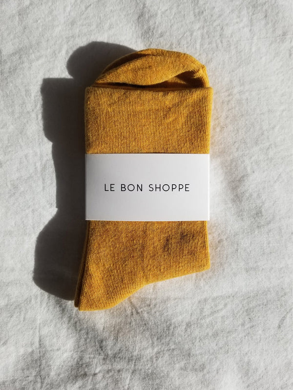 Sneaker Socks - Marigold-LE BON SHOPPE-Over the Rainbow