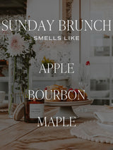 Tinted Glass Soy Candle - Sunday Brunch-SWEET WATER DECOR-Over the Rainbow