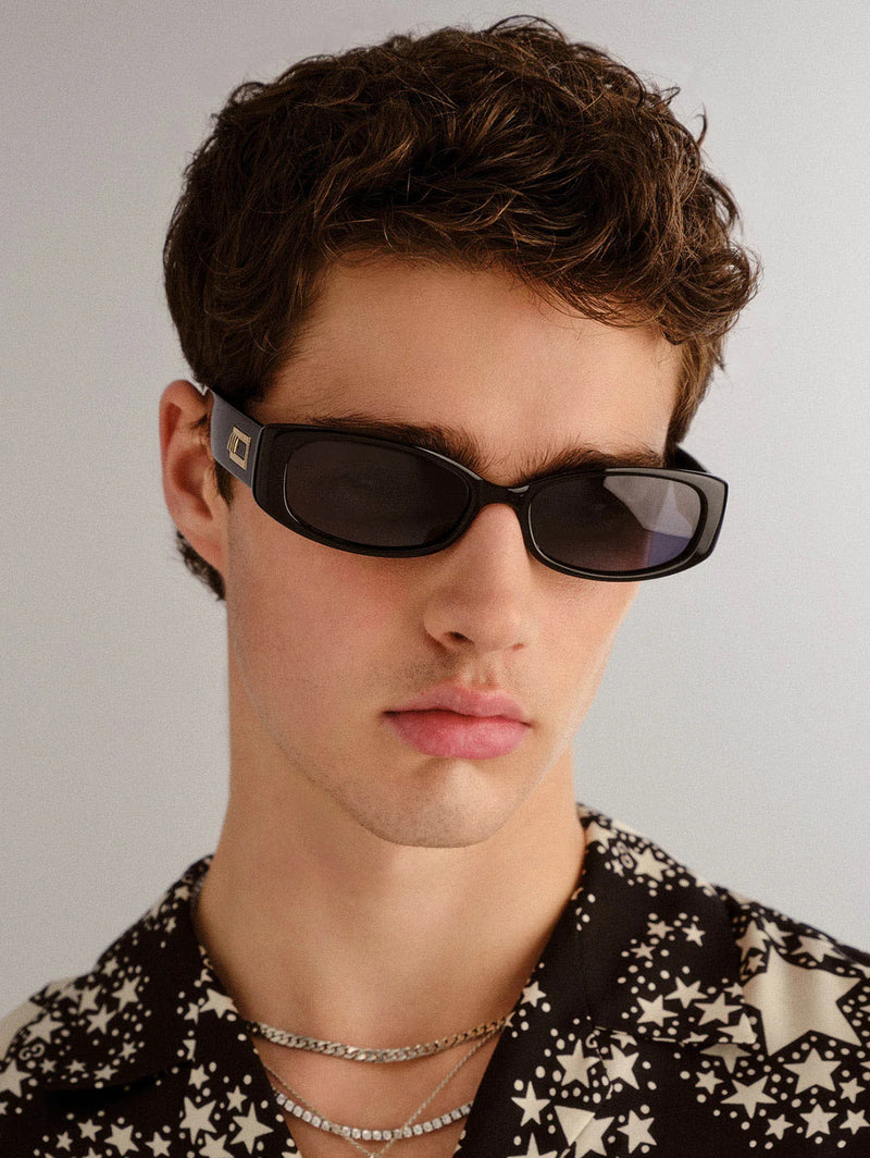 Starlight Sunglasses - Black Polarized-LE SPECS-Over the Rainbow