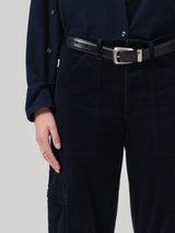 Marcelle Corduroy Cargo Pant - Navy-Citizens of Humanity-Over the Rainbow