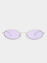 Love Train Sunglasses - Silver-LE SPECS-Over the Rainbow