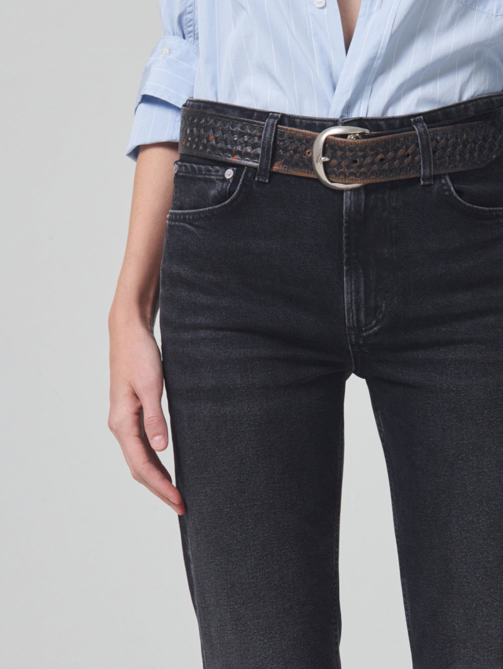 Citizens of humanity zippers newest straight leg jeans