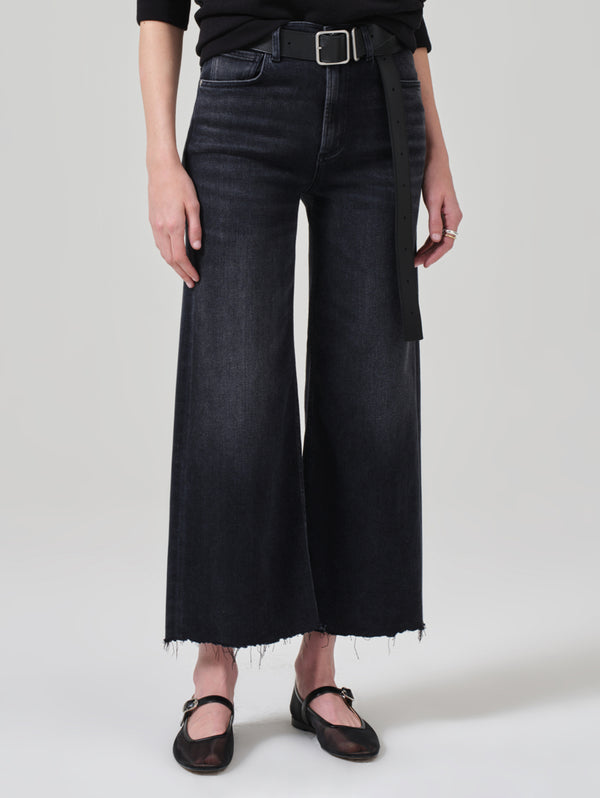 Lyra Wide Leg Crop Jean - Medallion-Citizens of Humanity-Over the Rainbow