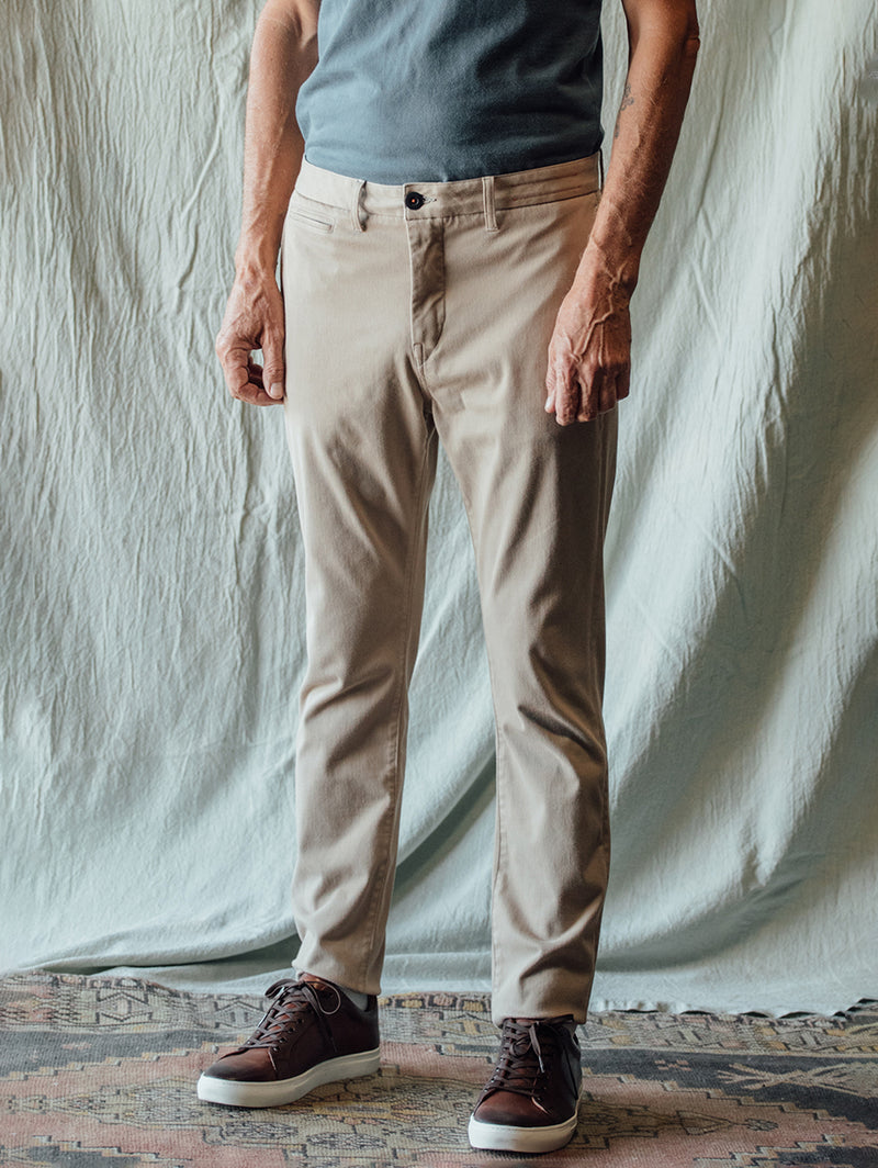 The Axe Denit Chino - Sand Beige-HIROSHI KATO-Over the Rainbow