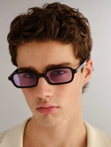 Pilferer Sunglasses - Black Lilac-LE SPECS-Over the Rainbow