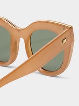 Air Heart Sunglasses - Caramel-LE SPECS-Over the Rainbow