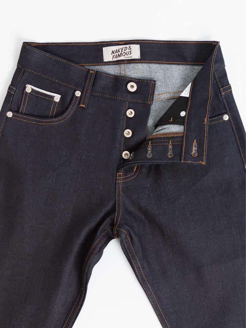 Naked & Famous NICE GUY STRETCH SELVEDGE JEAN - NIGHTSHADE | Over the ...