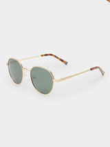 Odyssey Sunglasses - Gold Khaki Mono Polarized-LE SPECS-Over the Rainbow