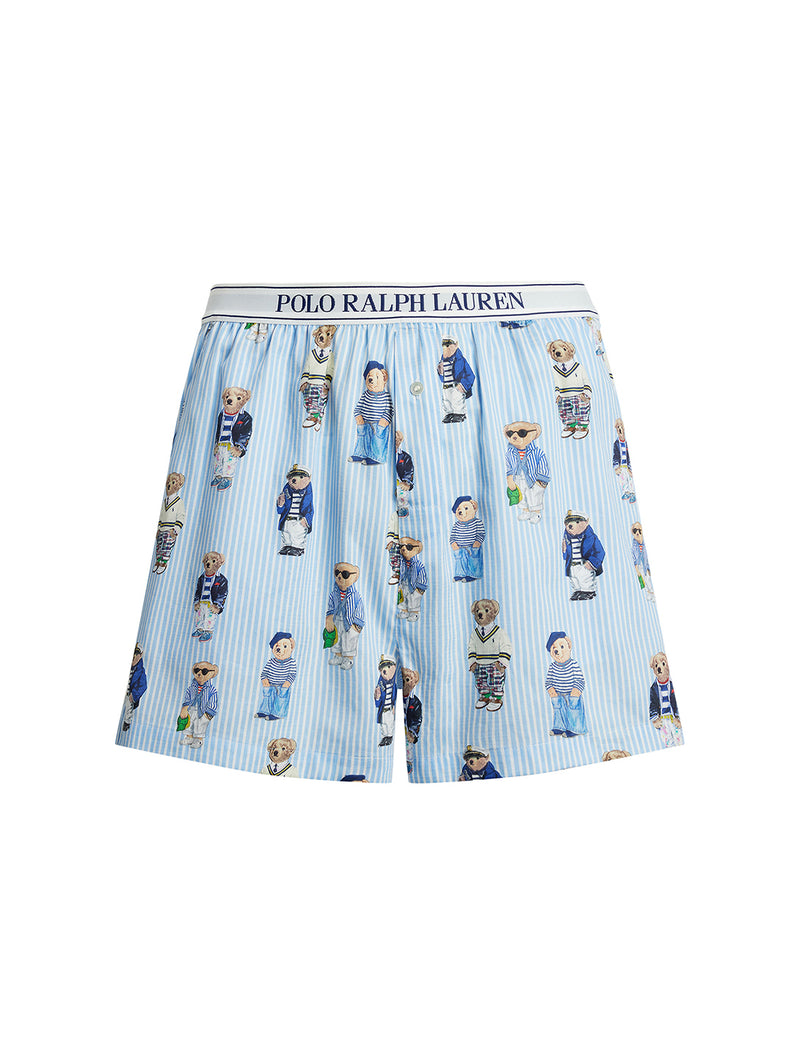 Sleep Boxer - Oxford Blue-POLO by RALPH LAUREN-Over the Rainbow