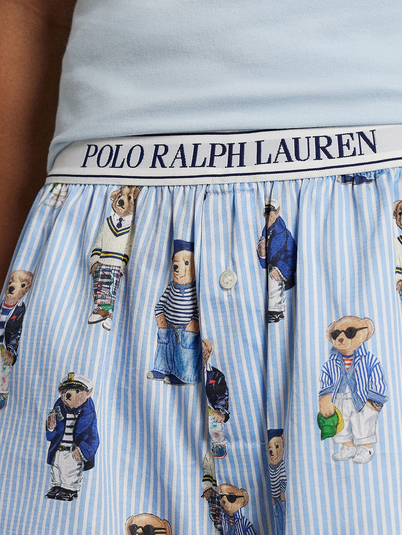 Sleep Boxer - Oxford Blue-POLO by RALPH LAUREN-Over the Rainbow