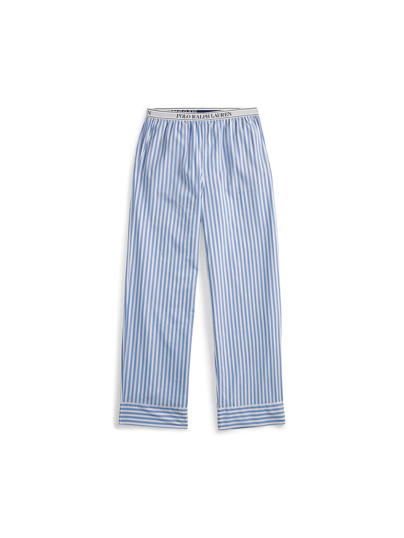 Shirting Stripes Pant - White Cloud Hydrangea-POLO by RALPH LAUREN-Over the Rainbow