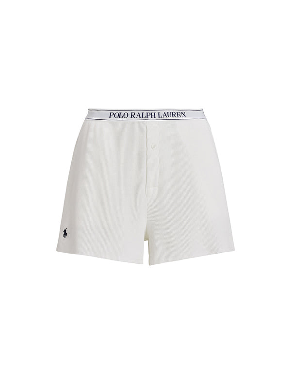 Waffle Boxer Short - Ecru-POLO by RALPH LAUREN-Over the Rainbow