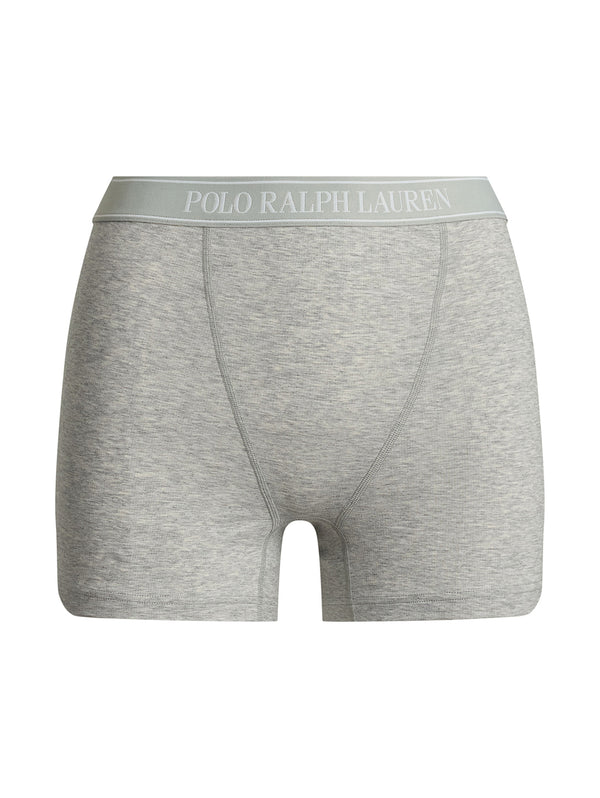 Knit Boxer Brief - Heather Grey-POLO by RALPH LAUREN-Over the Rainbow