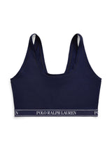 Scoop Cropped Tank Bralette - Navy-POLO by RALPH LAUREN-Over the Rainbow