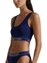 Scoop Cropped Tank Bralette - Navy-POLO by RALPH LAUREN-Over the Rainbow