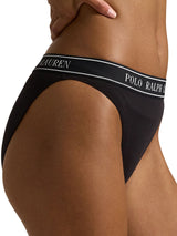 Bikini Cut Bottom - Onyx-POLO by RALPH LAUREN-Over the Rainbow