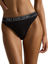 Bikini Cut Bottom - Onyx-POLO by RALPH LAUREN-Over the Rainbow