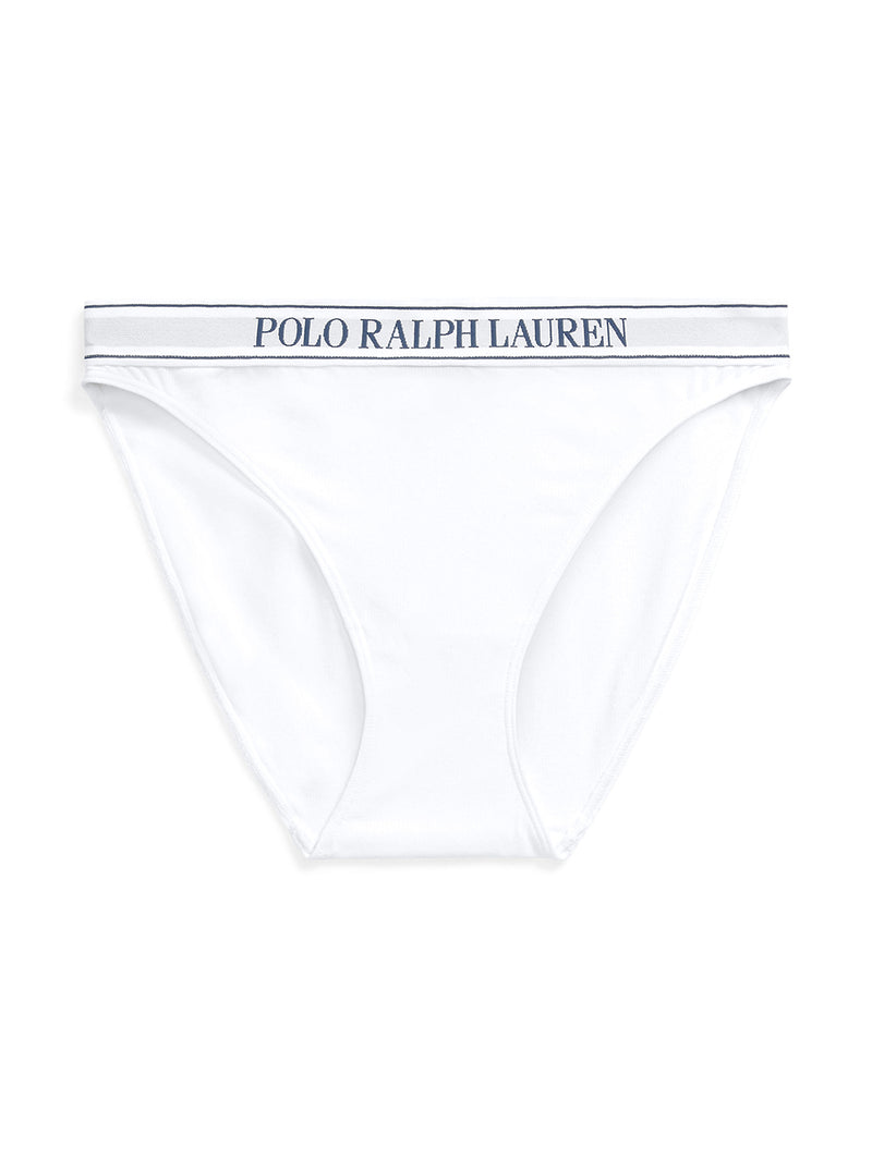 Bikini Cut Bottom - White Cloud-POLO by RALPH LAUREN-Over the Rainbow