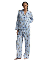 Spring Bear Madison PJ Set - Oxford Blue-POLO by RALPH LAUREN-Over the Rainbow