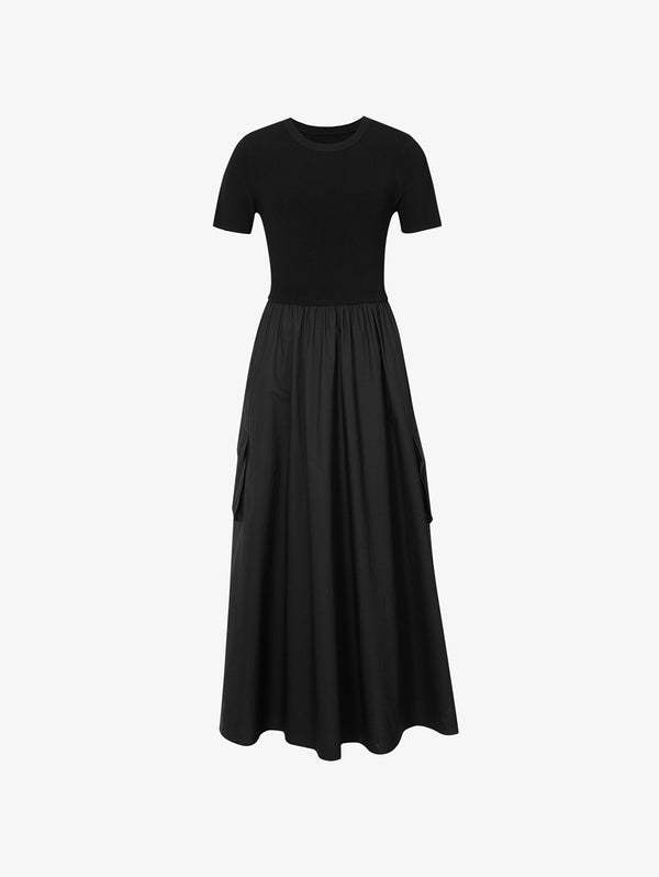 Minimalist Dress - Black-MEILLEUR MOMENT-Over the Rainbow