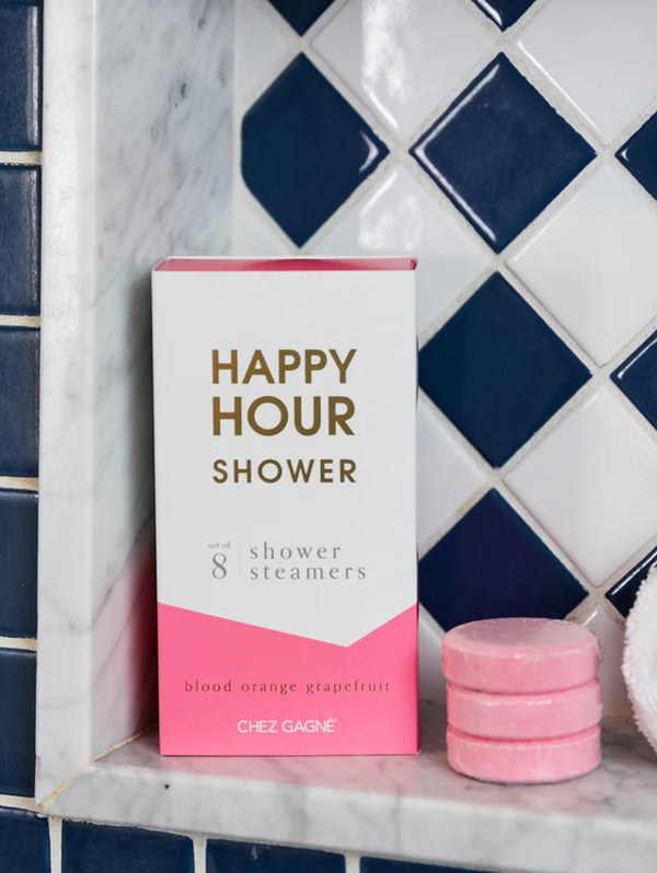 Happy Hour Shower Steamer Set - Blood Orange Mimosa-CHEZ GAGNE LETTERPRESS-Over the Rainbow