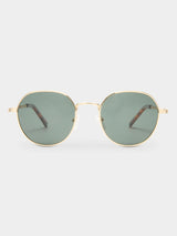 Odyssey Sunglasses - Gold Khaki Mono Polarized-LE SPECS-Over the Rainbow