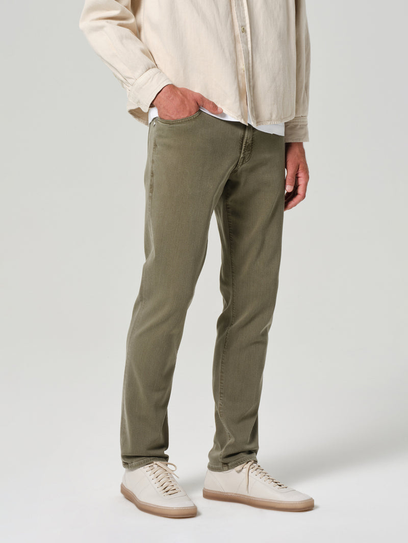 Gage Stretch Twill Pant - Hiro Green-Citizens of Humanity-Over the Rainbow