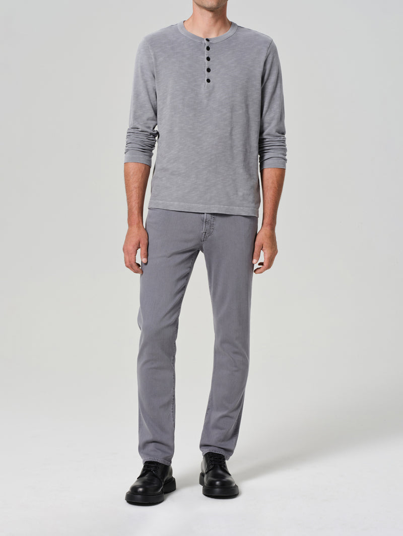 Gage Stretch Twill Pant - Heron Grey-Citizens of Humanity-Over the Rainbow