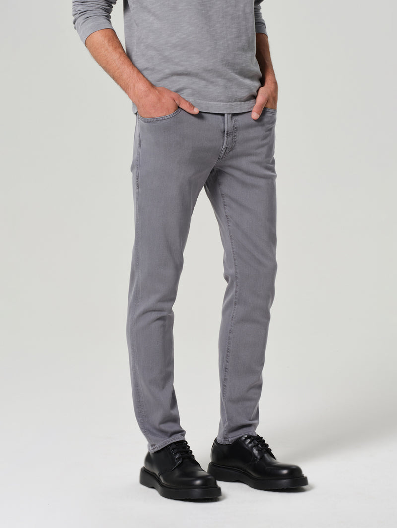 Gage Stretch Twill Pant - Heron Grey-Citizens of Humanity-Over the Rainbow