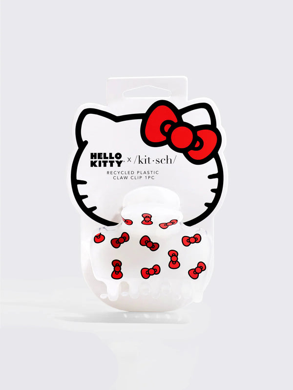 Hello Kitty XL Puffy Claw Clip - Kitty Bows-KITSCH-Over the Rainbow