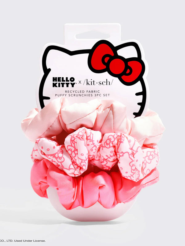 Hello Kitty Puffy Scrunchies-KITSCH-Over the Rainbow