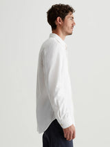 Aiden Dress Shirt - White-AG Jeans-Over the Rainbow