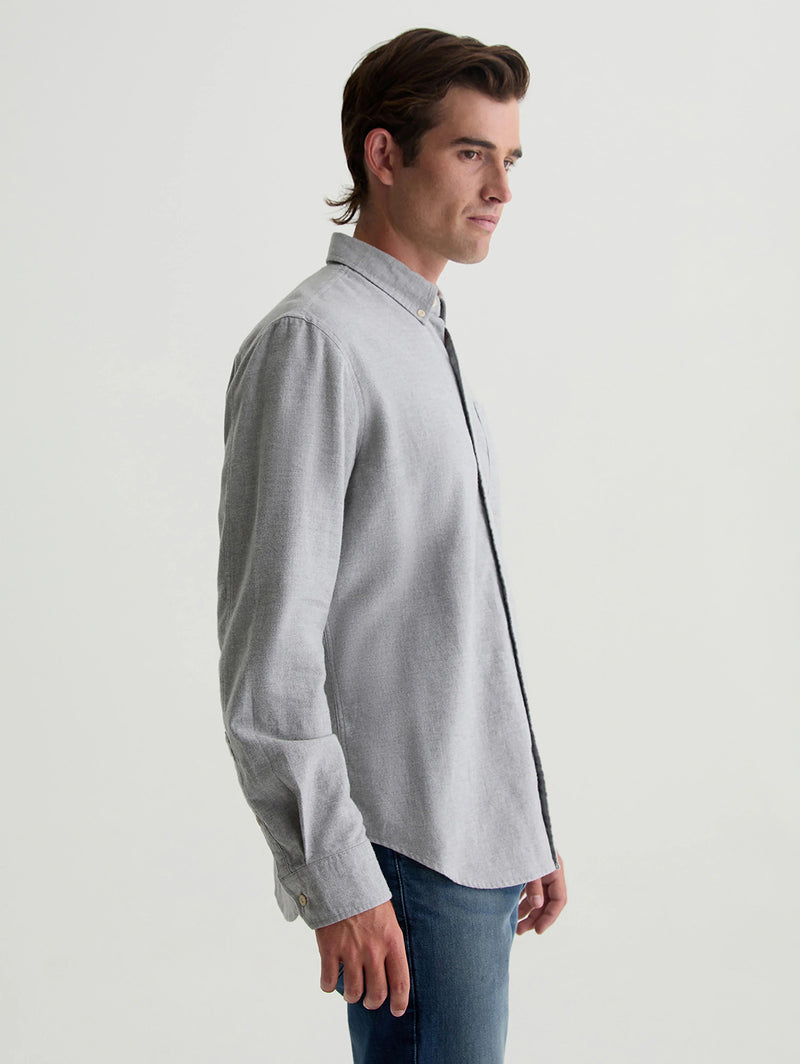 Aiden Dress Shirt - Heather Grey