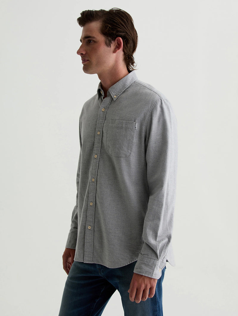 Aiden Dress Shirt - Heather Grey