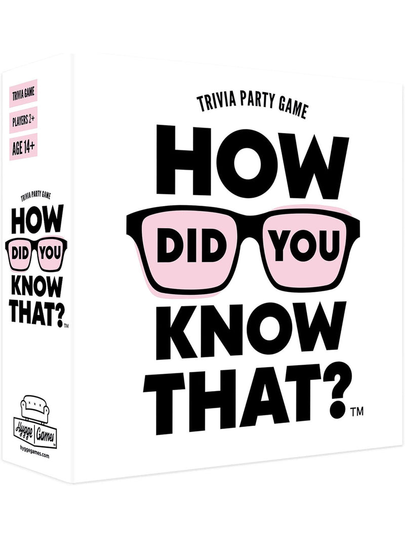 How Did You Know That? - Trivia Game-HYGGE GAMES-Over the Rainbow